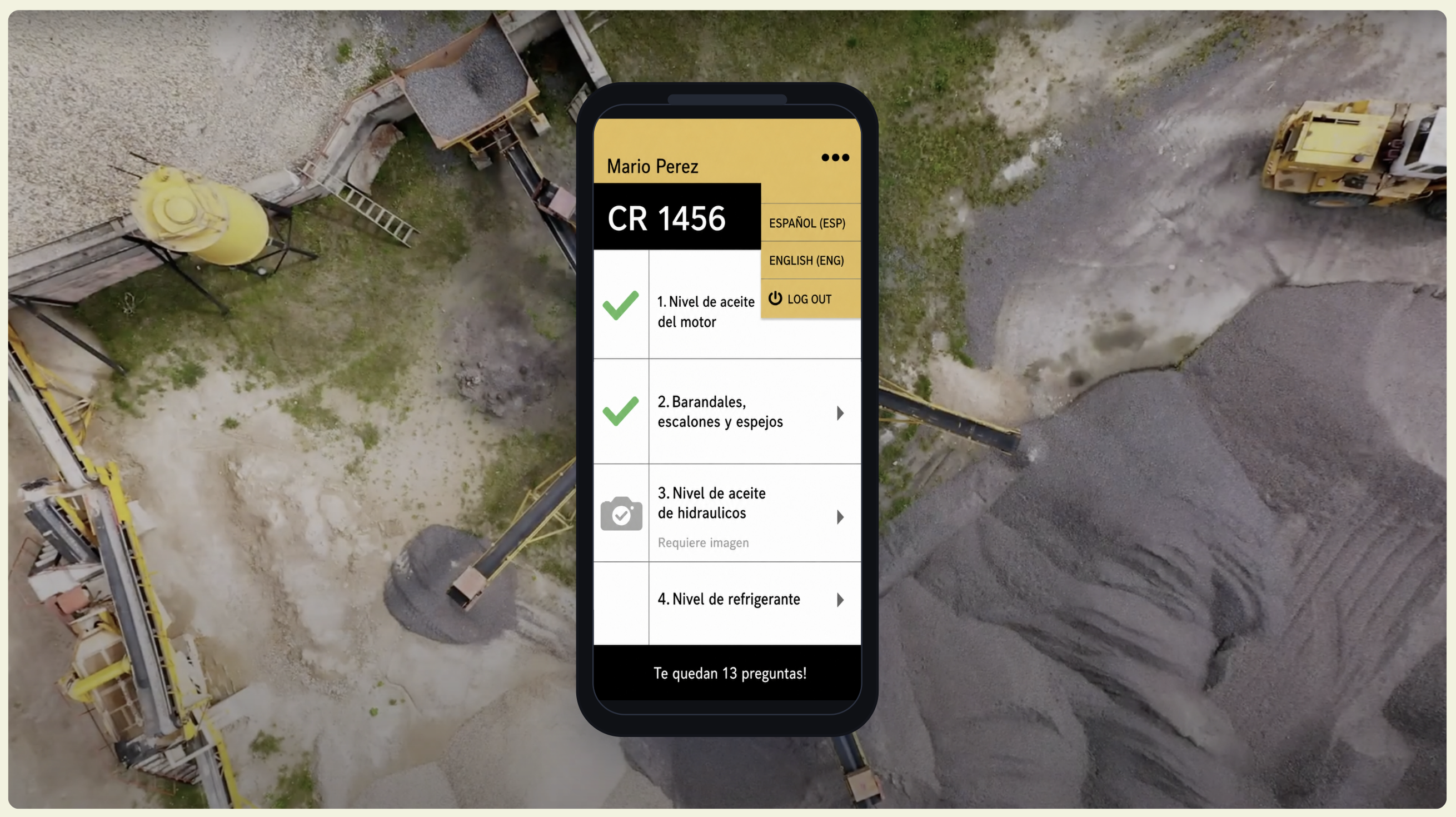 Daily Checklist mobile composition